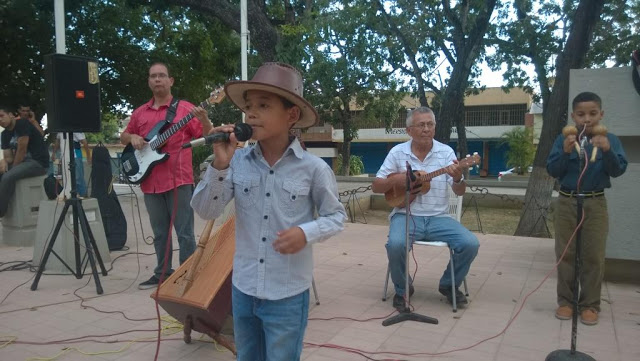 Más de 80 niños y niñas participan en el pre festival Cantaclarito en Valle de la Pascua estado Guárico.