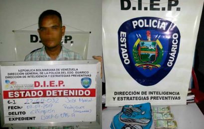 Detenidos por extorsión en San Juan de los Morros
