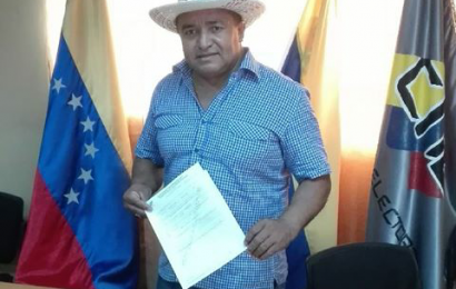 «Vitico Castillo» realizó solicitud para postularse a canditado a la gobernación de Apure