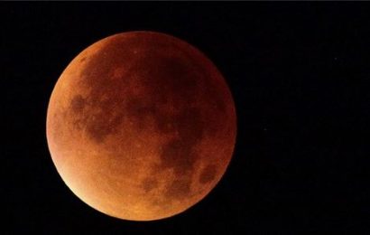 Eclipse de la Superluna azul de sangre se apreciará este miércoles