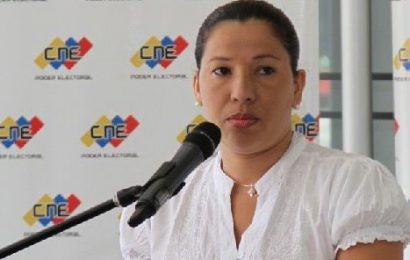 Rectora del CNE confirma postulaciones de candidatos presindenciales