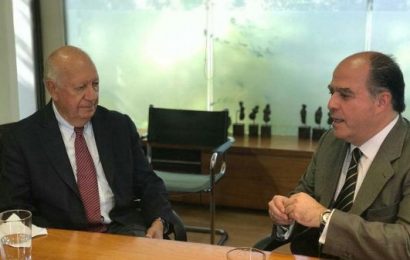 Reunión entre ex presidente chileno y Julio Borges