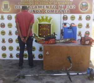 Guardia Nacional Bolivariana desmanteló banda delictiva