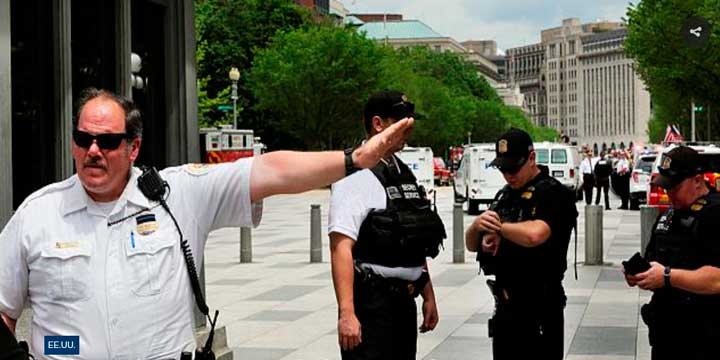 Lanzan paquete sospechoso provocando tensión en la Casa Blanca