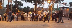 Transporte se paralizó este martes
