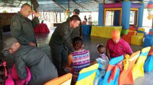 Guardia Nacional Bolivariana compartió con infantes oncológicos
