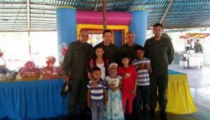 Guardia Nacional Bolivariana compartió con infantes oncológicos
